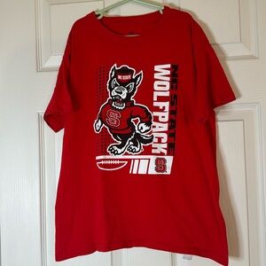 North Carolina NC State Wolfpack Kids Youth T-shirt M